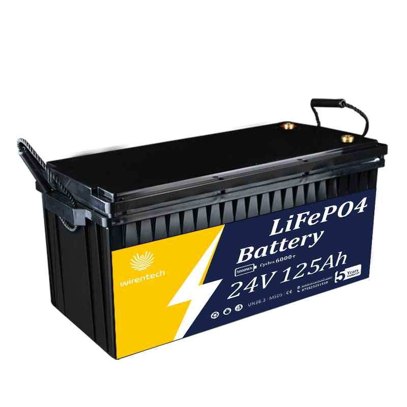 24V 125Ah スイーパー電源電気スタート発電機 RV 車光熱費削減始動バッテリー LiFePO4 太陽電池