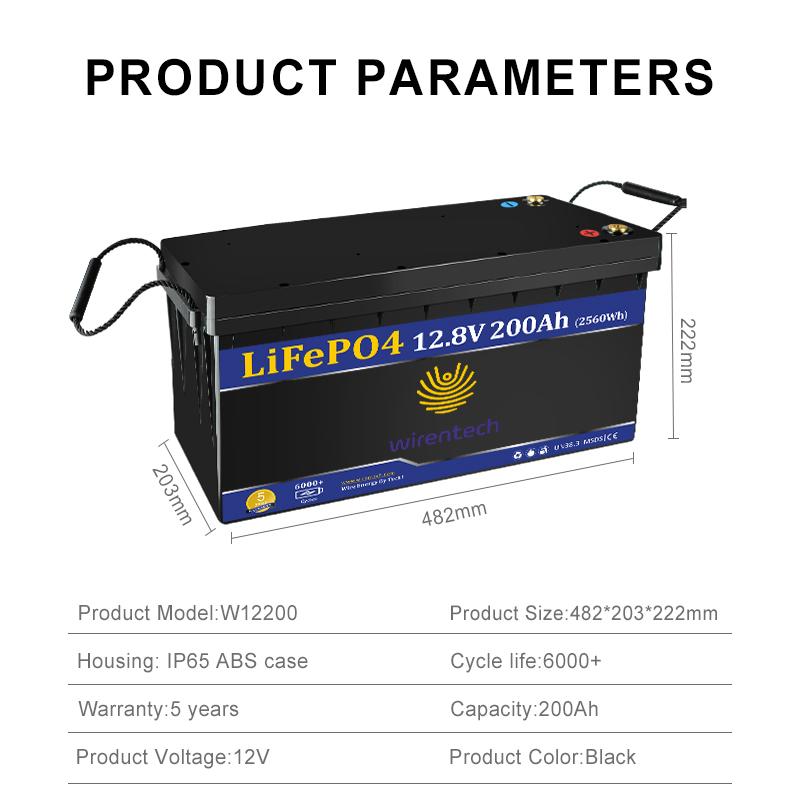 商用アプリケーション ドロップイン交換 グループ 31 15.4v カットオフ電圧 カタマラン LiFePO4 太陽電池 リン酸鉄リチウム電池